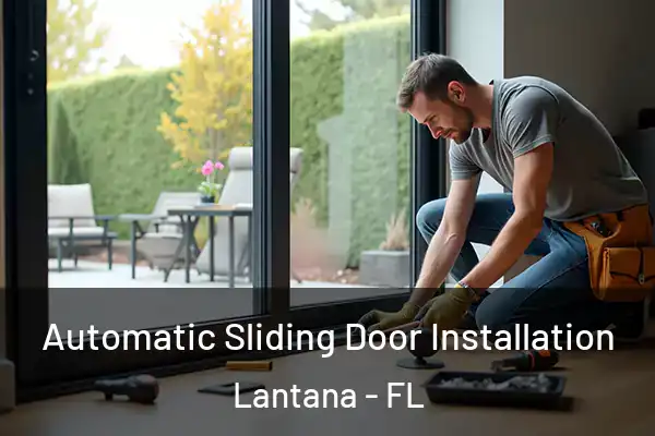 Automatic Sliding Door Installation Lantana - FL