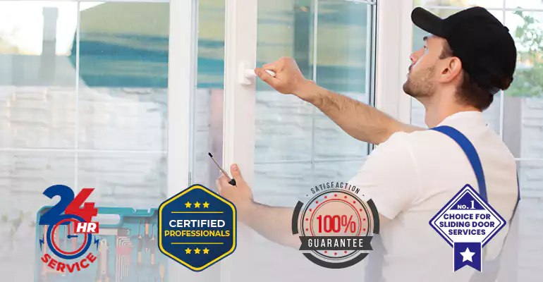 Balcony Glass Door Repair Near Me in Lantana
