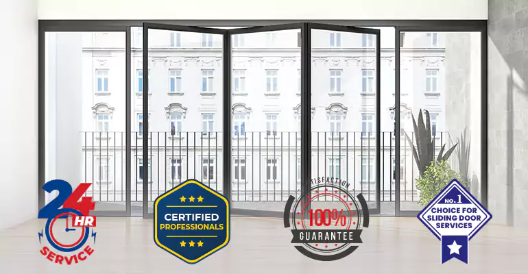 Sliding Accordion Door Repair in Lantana