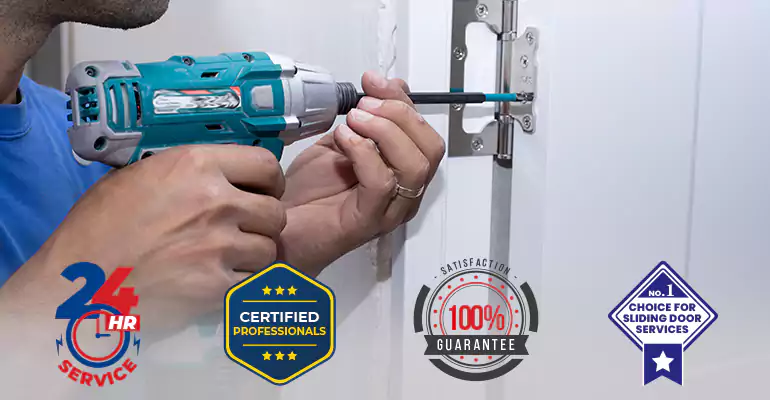 Front Door Hinge Repair in Lantana