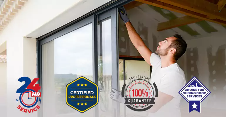 Automatic Impact Sliding Glass Door Repair in Lantana