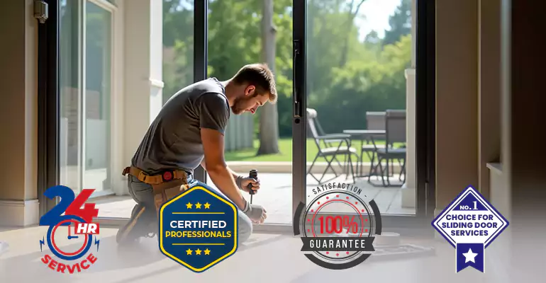 Sliding Door Strike Plate Repair in Lantana