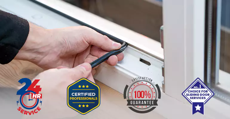 Sliding Glass Door Track Repair and Cost Estimate in Lantana
