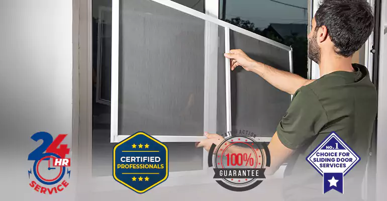 Sliding Screen Door Frame Repair in Lantana
