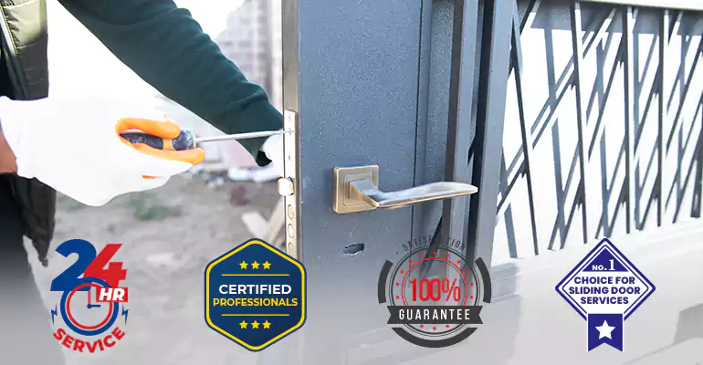 Steel Door Bottom Repair in Lantana