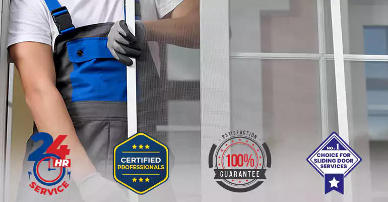 Residential Mesh Door Repair in Lantana