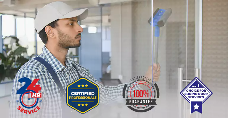 Frameless Shower Door Repair in Lantana