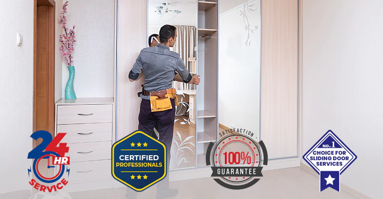 Sliding Closet Door Installation in Lantana, FL