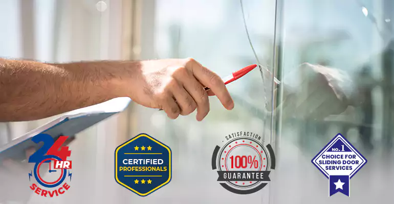 Sliding Glass Door Track Repair in Lantana